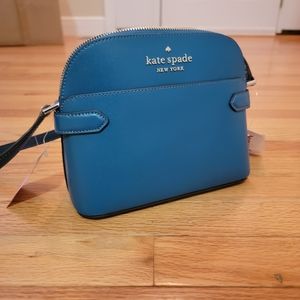 NWT kate spade Dome Staci crossbody bag dark peacock RETAIL $299